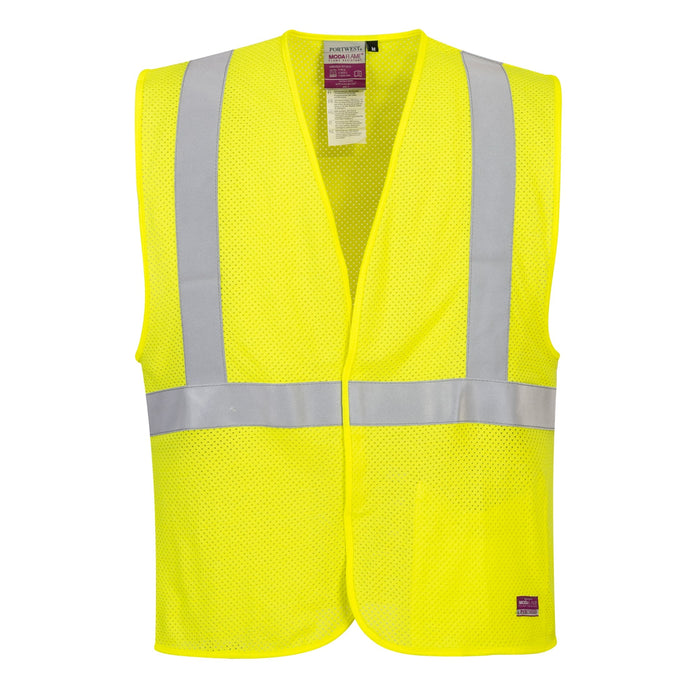 PORTWEST® UMV21 Arc Rated Flame Resistant Mesh Safety Vest - ANSI Class 2 - Safety Vests and More