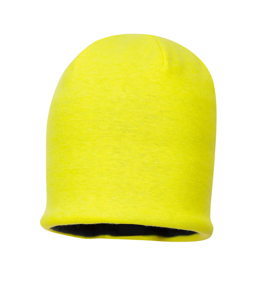 PORTWEST® FR17 FR Knitted Hi-Vis Hat - One Size - Yellow - Safety Vests and More