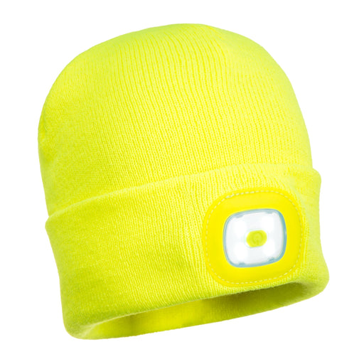 PORTWEST® Junior LED Head Light Beanie - B027 - Safety Vests and More