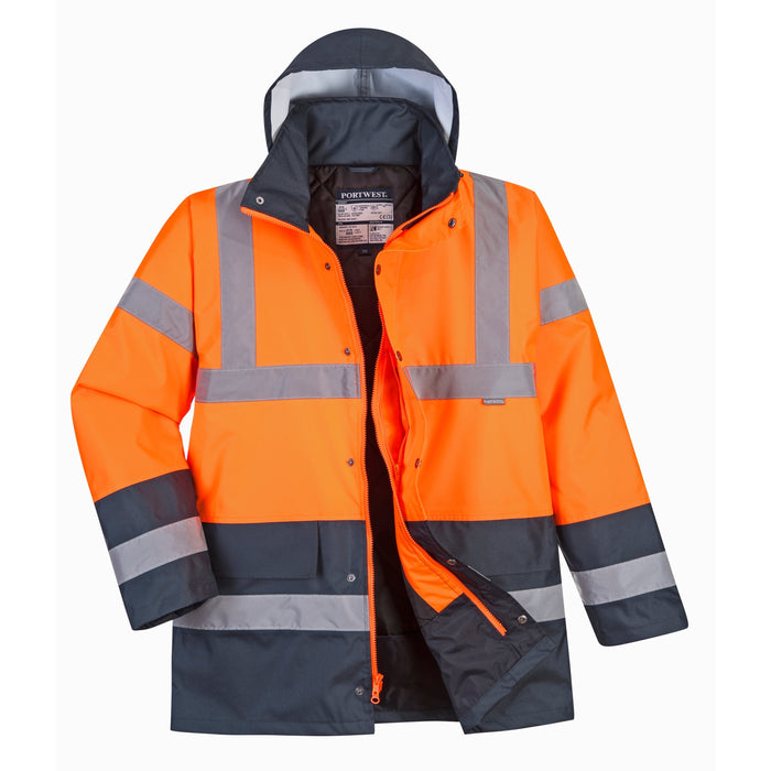 PORTWEST® Hi Vis Two Tone Traffic Jacket - ANSI Class 3 - US467 - Safety Vests and More