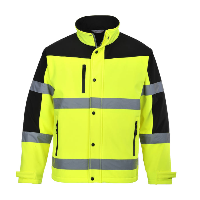 PORTWEST® Hi Vis Two Tone Softshell Jacket - ANSI Class 3 - US429 - Safety Vests and More