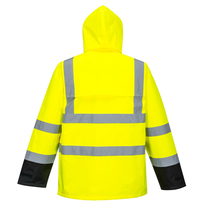 PORTWEST® Hi Vis Contrast Rain Jacket - ANSI Class 3 - Polyester - US366 - Safety Vests and More