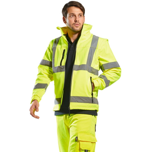 PORTWEST® Hi Vis Soft Shell Jacket - ANSI Class 3 - US428 - Safety Vests and More