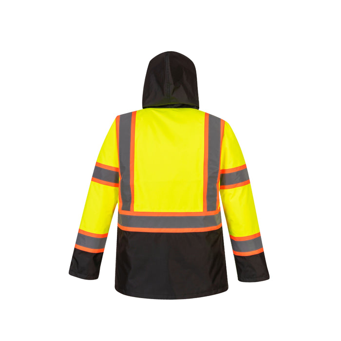 PORTWEST® Hi Vis Thermal Jacket ANSI Class 3 Contrast Tape - US369 - Safety Vests and More