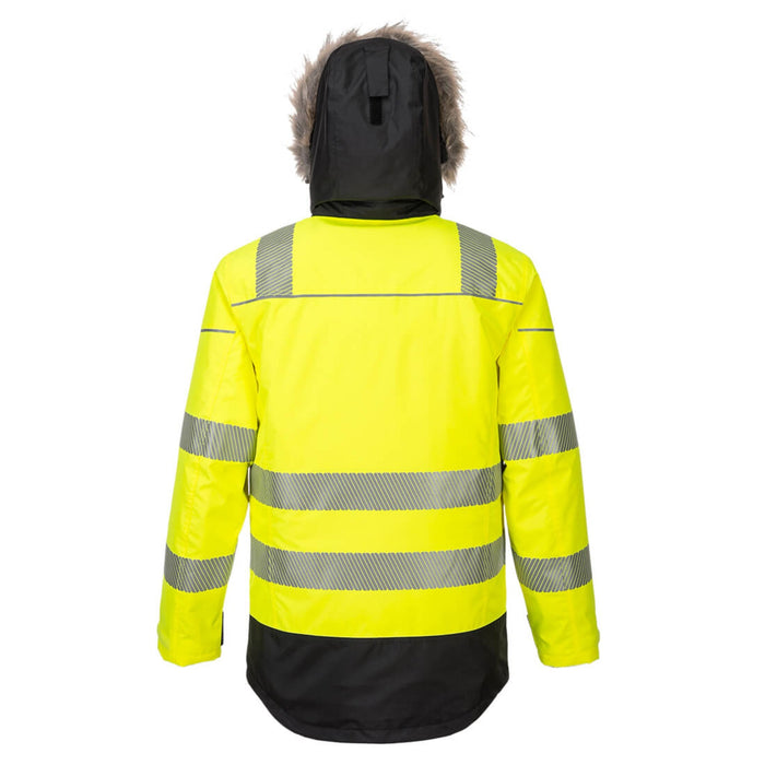 PORTWEST® PW3 Hi-Vis Winter Parka Jacket - ANSI Class 3 - PW369 - Safety Vests and More