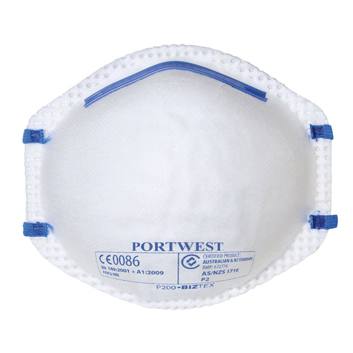 PORTWEST® N95 Face Mask 20pcs Pack - White P200 - Safety Vests and More