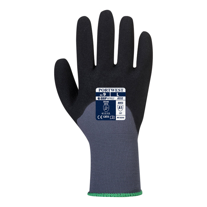 PORTWEST® A352 Ultra PU / Nitrile Grip Gloves - CAT 2 - ANSI Abrasion Level 4 - Safety Vests and More