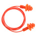 PORTWEST® Reusable Corded TPR Ear Plugs 50pc Orange EP04 - Safety Vests and More