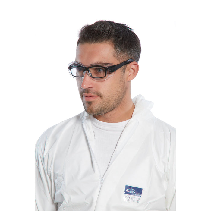 PORTWEST® Over-Spec Safety Glasses - Clear PS30 - Safety Vests and More