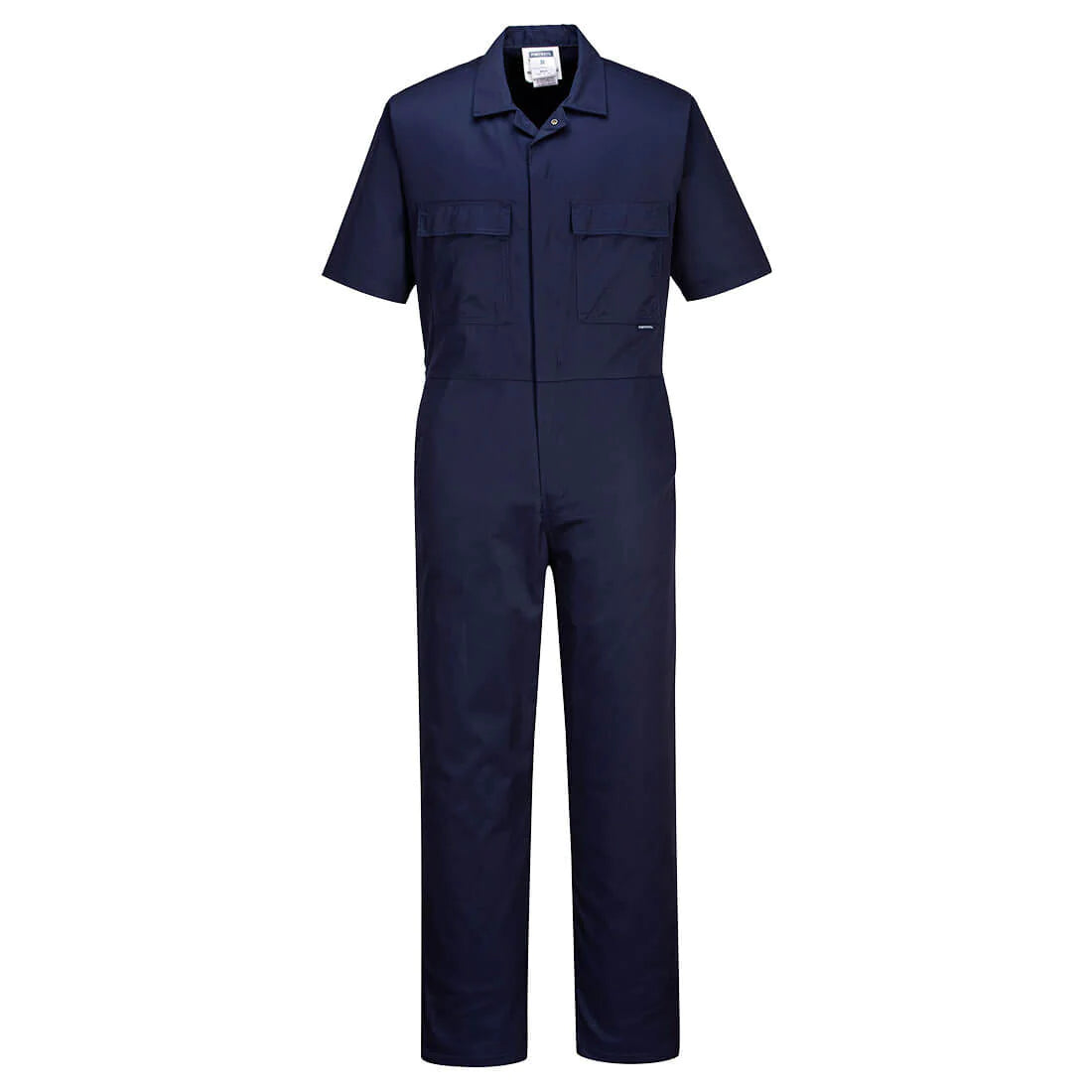 PORTWEST® Super Lightweight Short Sleeve Coverall - Navy - S996 PORTWEST® Super Lightweight Short Sleeve Coverall - Navy - S996