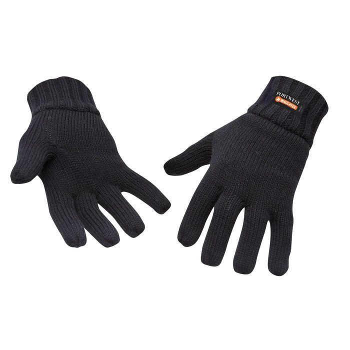 PORTWEST® Thermal Knit Gloves Insulatex Lining GL13 - Safety Vests and More