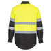 PORTWEST® Two Tone Long Sleeve Work Shirt - ANSI Class 2 - E066 - Safety Vests and More