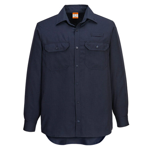 PORTWEST® Vented Flame Resistant Button Up Work Shirt - FR705