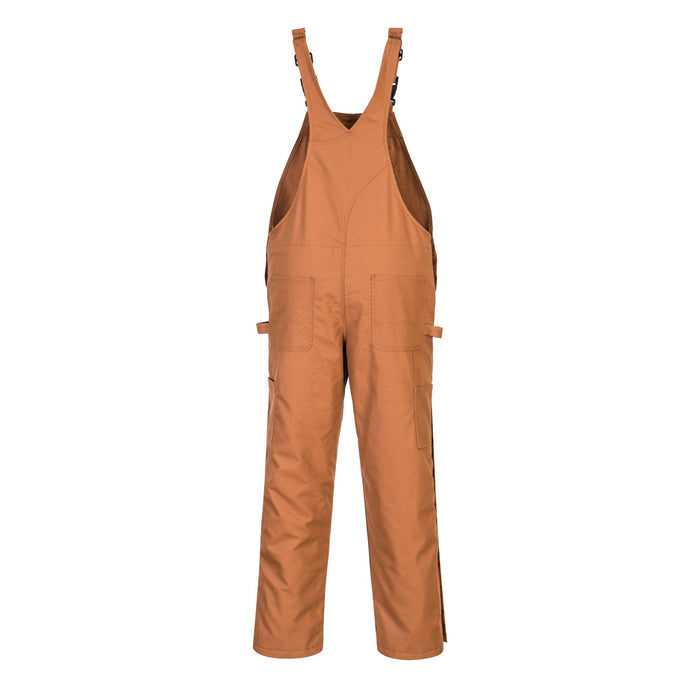 PORTWEST® UFR49 Duck Quilt Lined FR Bib Overalls - Safety Vests and More