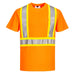 PORTWEST® X-Back Contrast Tape Short Sleeve T-Shirt - ANSI Class 2 - CA110 - Safety Vests and More