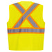 PORTWEST® X-Back Contrast Tape Vest - ANSI Class 2 - CA101 - Safety Vests and More