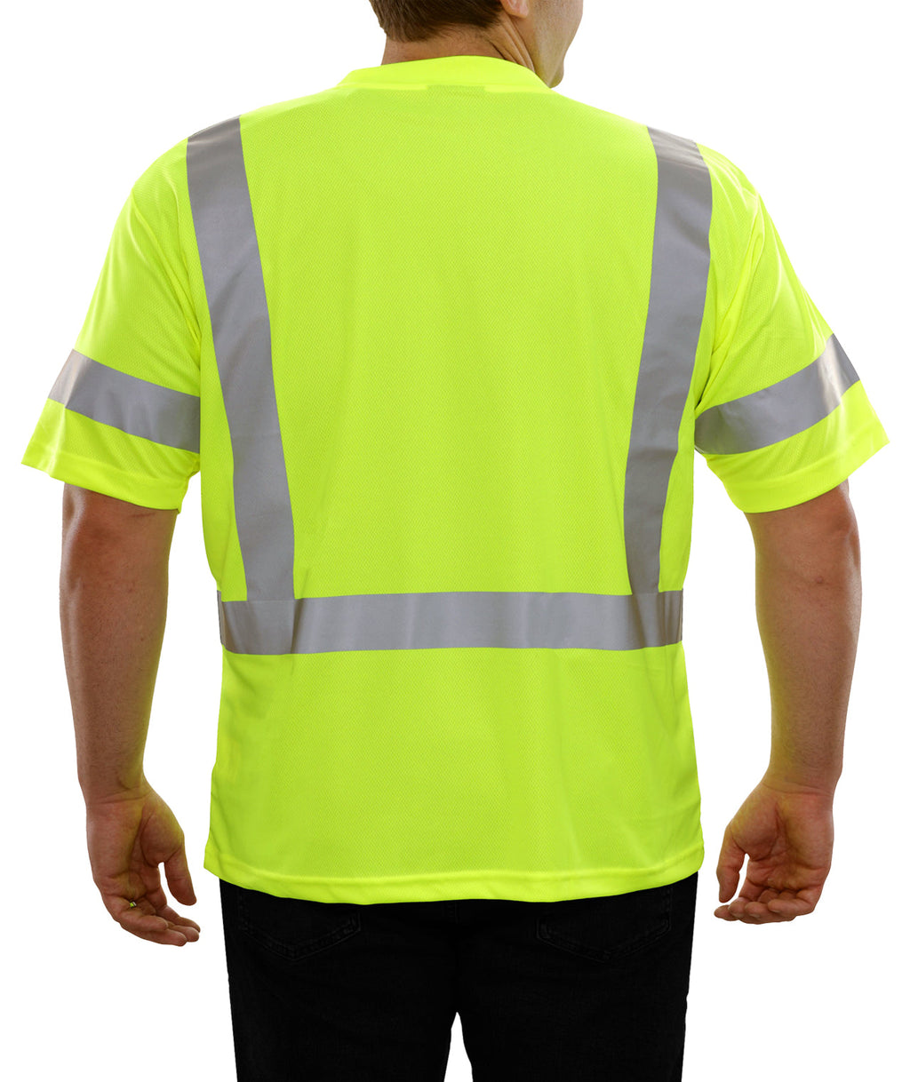 High Visibility Shirts | Reflective Safety Work Shirt — Safety Vests ...