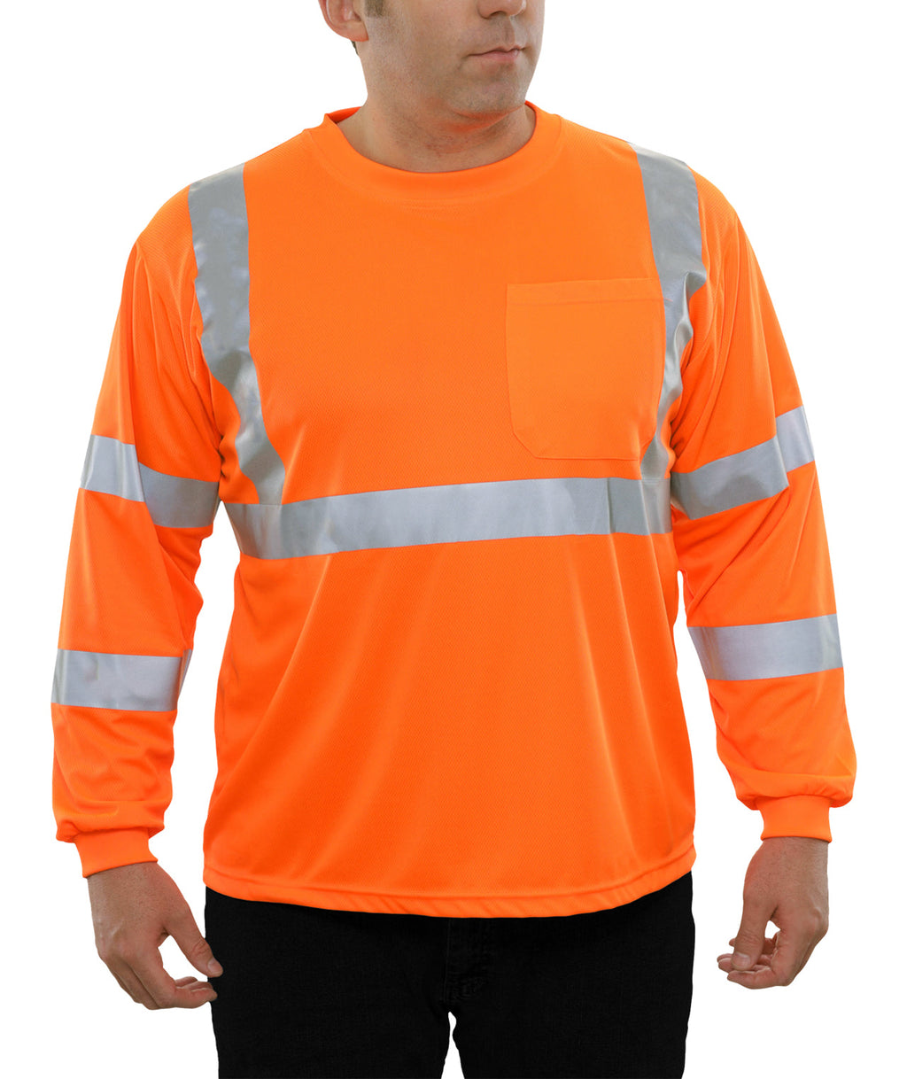ANSI Class 3 Hi Vis Shirts Type 3 High Visibility Safety Shirts — Safety Vests and More