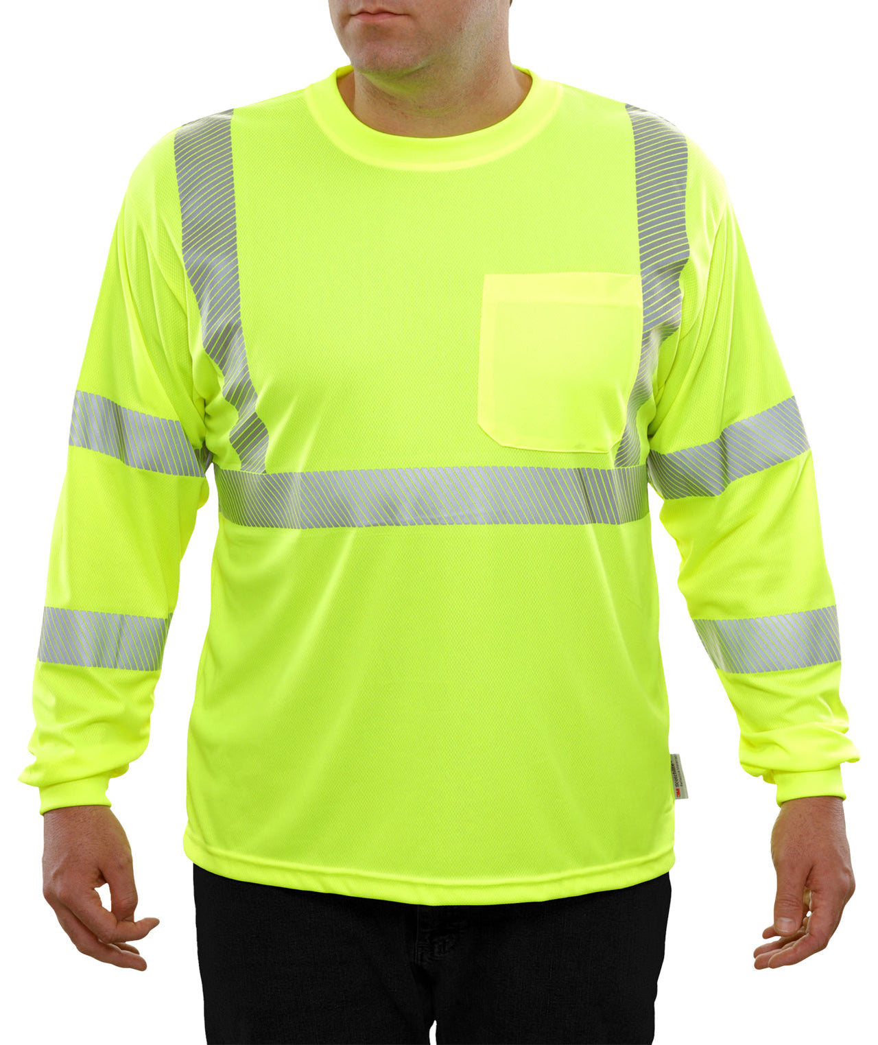 T-shirts Uk High Visibility Safety Shirts For Men Long Sleeve