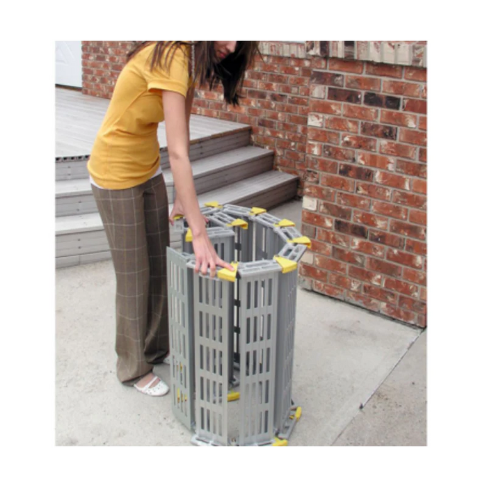 Roll A Ramp Twin Track Portable Wheelchair Ramp - 12" Wide - 5' Length